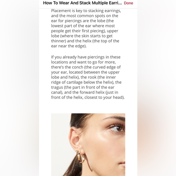 Bijoux Bar Americana 🇺🇸 Drop Earrings - Picture 7 of 11